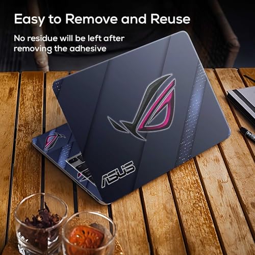 Image of DSGN 157 Full Body Laptop Skin Bubble-Free| Laminated| Removable| HD Quality Sticker for Laptops Upto 15.6 Inches Compatible with Asus