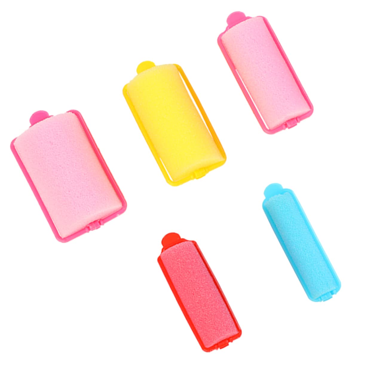 PACKOVE 1Set Household Hair Curler Portable Sponge Roller Curling Device for Natural Curls Lightweight and Durable Styling Tool for All Hair Types