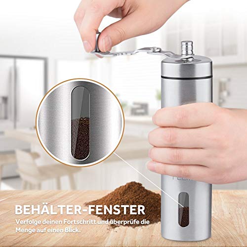 DGJOE Macinacaffè manuale