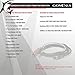 GOMEXUS Power Cord for Daiwa Tanacom 1000 Seaborg 300J Shimano ForceMaster 2000 Electric Reels Power Cable 270cm 8.86 Feet