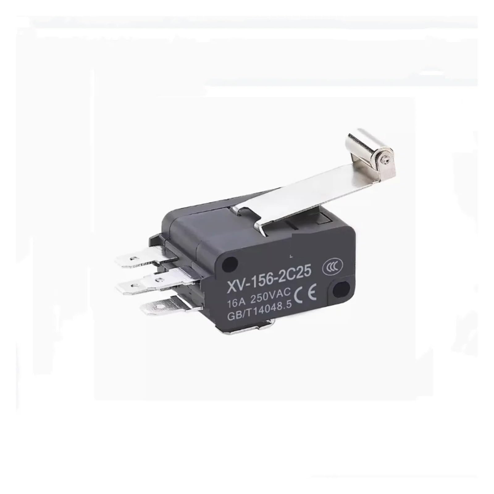 Interrupteur SPDT XV-156-2C25 NO/NF avec galet pour éliminer les faux contacts électriques
