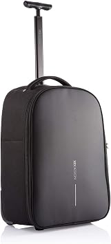 XDDesign Bobby Anti Theft Travel Backpack Trolley with TSA Lock and USB Port, Hidden Compartments Hold 17 Inch Laptops and 12.9 Inch Tablets, Blackt