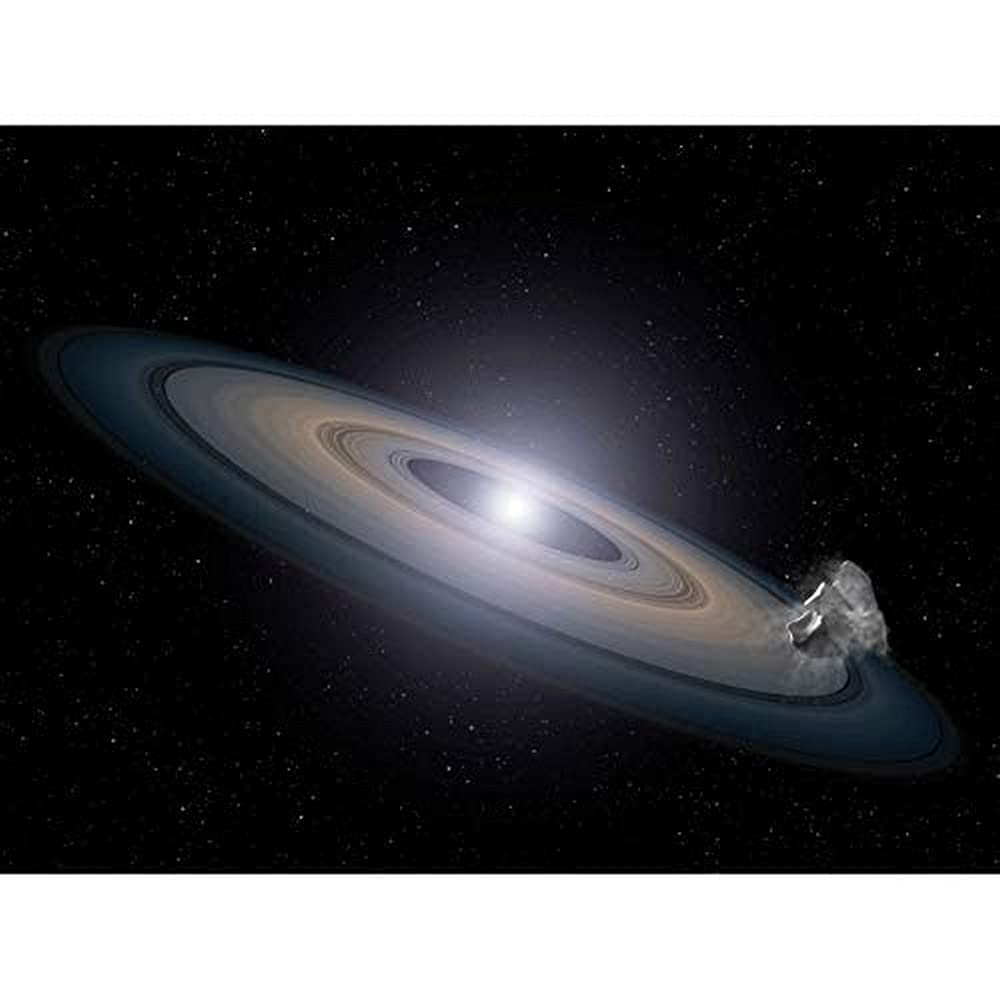 Space NASA Hubble Dead Stars Planet Debris Illustration Unframed Wall Art Print Poster Home Decor Premium