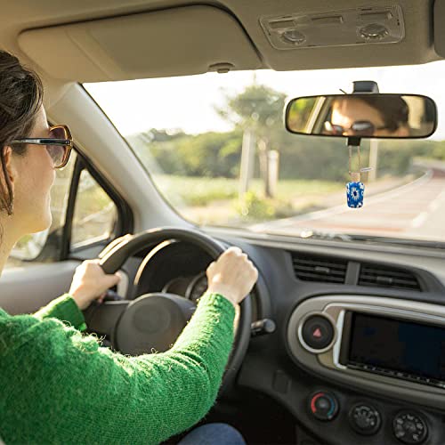Image of Vanilla Car Air Freshener with Refill | Luxury car Freshener Made with Essential oil Fragrances | Rubber Coated designer bottle | 10 ml Diffuser bottle + 10 ml Refill