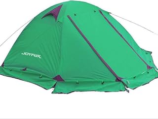 JOYFOX Barraca de Camping 2 3 4 Pessoas RAINFLY Alumínio Ultralight Upf 50 Coluna D'água de 3000mm, Possui Design Leve e Pequeno para Fácil Transporte, Para Acampamento Ao ar Livre Caminhadas Mochila…