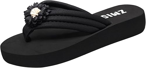 SGAOGEW Sandalias planas sandalias de cuña con clip de moda sandalias de verano para mujer sandalias de playa para mujer sandalias de Cuña Alpargata