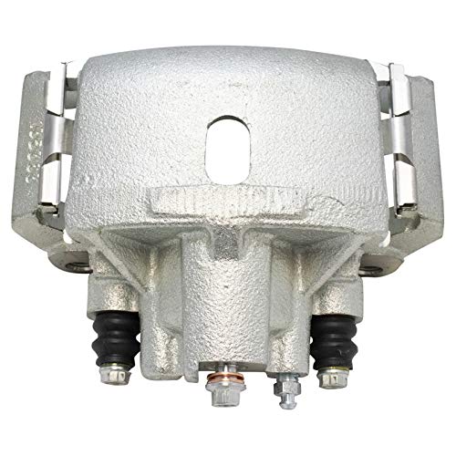 Image of TRQ Rear Brake Pad, Caliper, & Rotor Kit Ceramic Compatible with 2007-2009 Chrysler Aspen 2005-2009 Dodge Durango 2002-2010 Ram 1500 2011-2018 Ram 1500