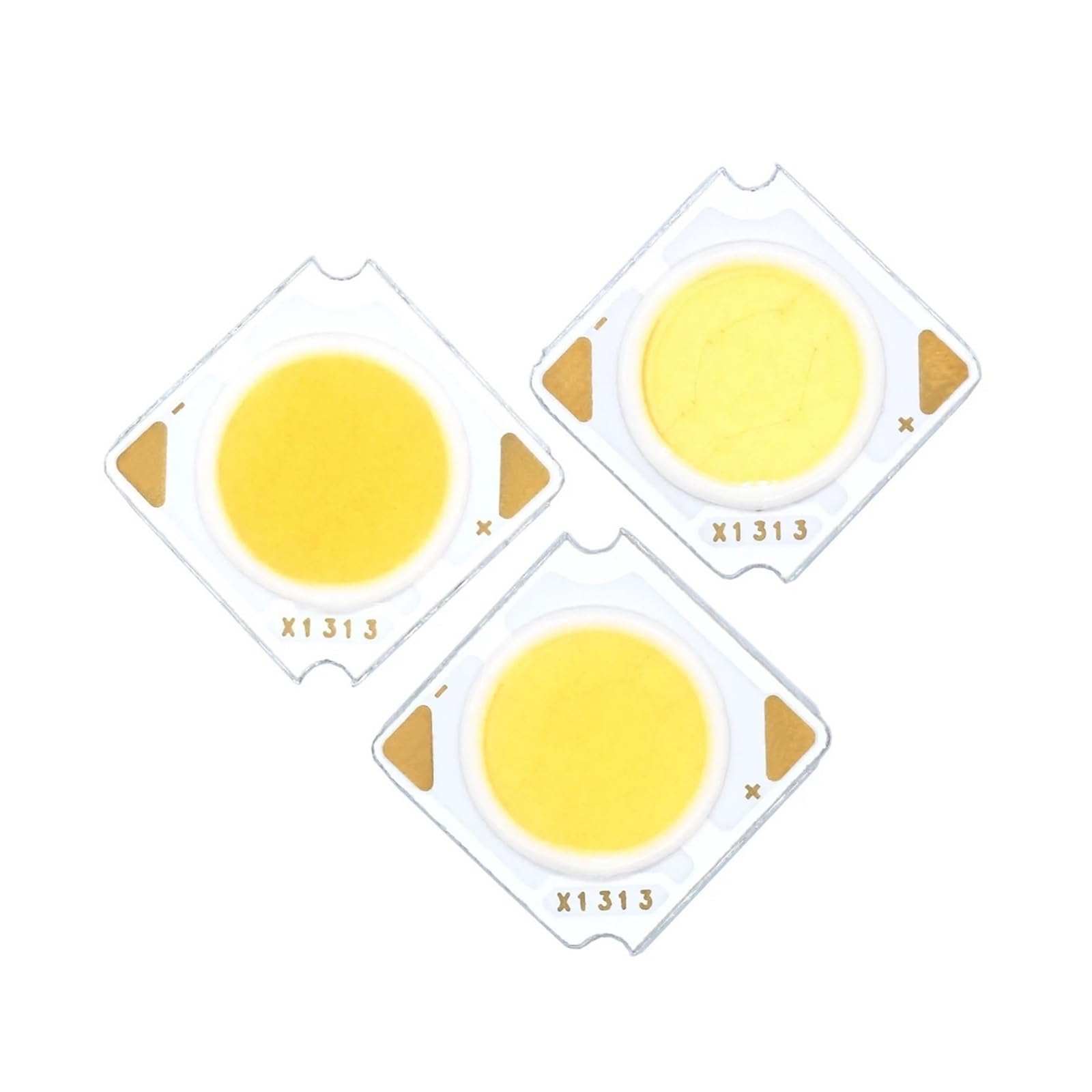 5pcs 3W 5W 7W 10W 12W 15W 18W High Power LED COB Bridgelux Source Chip 13mm CRI90 Diodes for DIY Light Bulb Spotlight Downlight(6500K Cold White,18W DC54-57V)