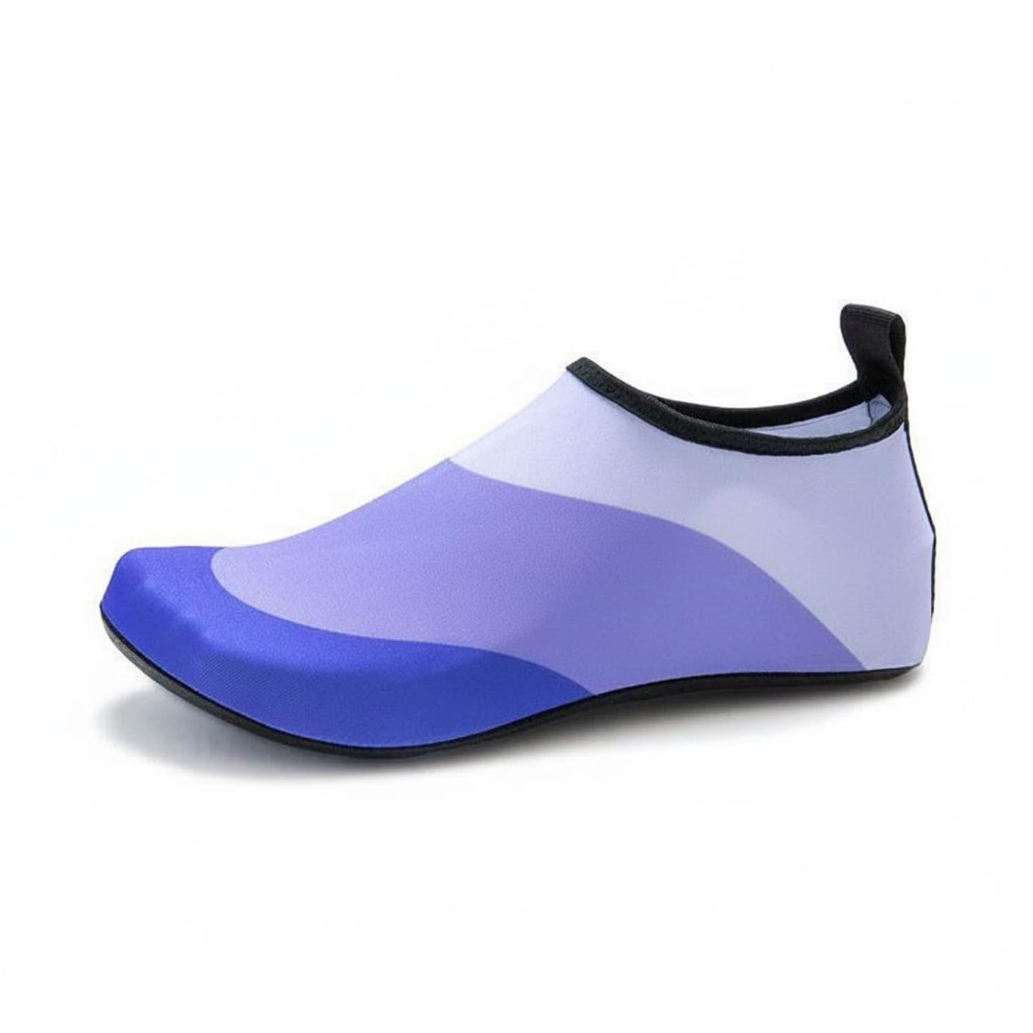 Breathable Quick-Dry Swim Shoes Lightweight Non-Slip Swim Shoes Ultralight Snorkeling Socks Shielded Sole for Men, Women, Kids, Swimming, Gym, Blue Purple White, 44-45-image-38