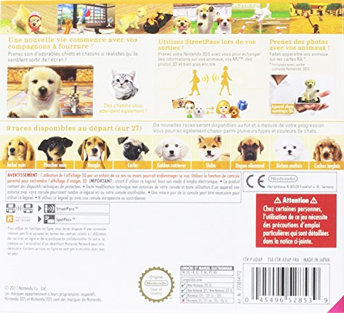 Nintendogs & Cats Golden Retriver & Ses Nouveaux Amis 3ds - vue 6