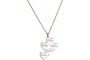 Forever Loved Personalized Mama Necklace in Rose Gold