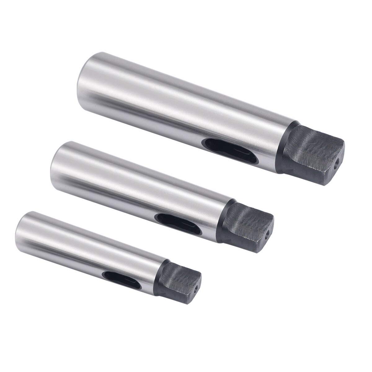 3 szt. MT1-MT2 MT-2-MT3 MT3-MT4 adapter stożkowy Morse'a ze stali węglowej tuleja wiertarska adapter redukcyjny narzędzie do frezowania tokarki