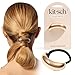 Kitsch Gold Hair Cuffs – Metal Ponytail Cuff for Women – Durable, Elegant Holder for Ponytails, Braids & Updos – Gold Hair Accessory - Medium | Ideal Gifts for Women, 1pc