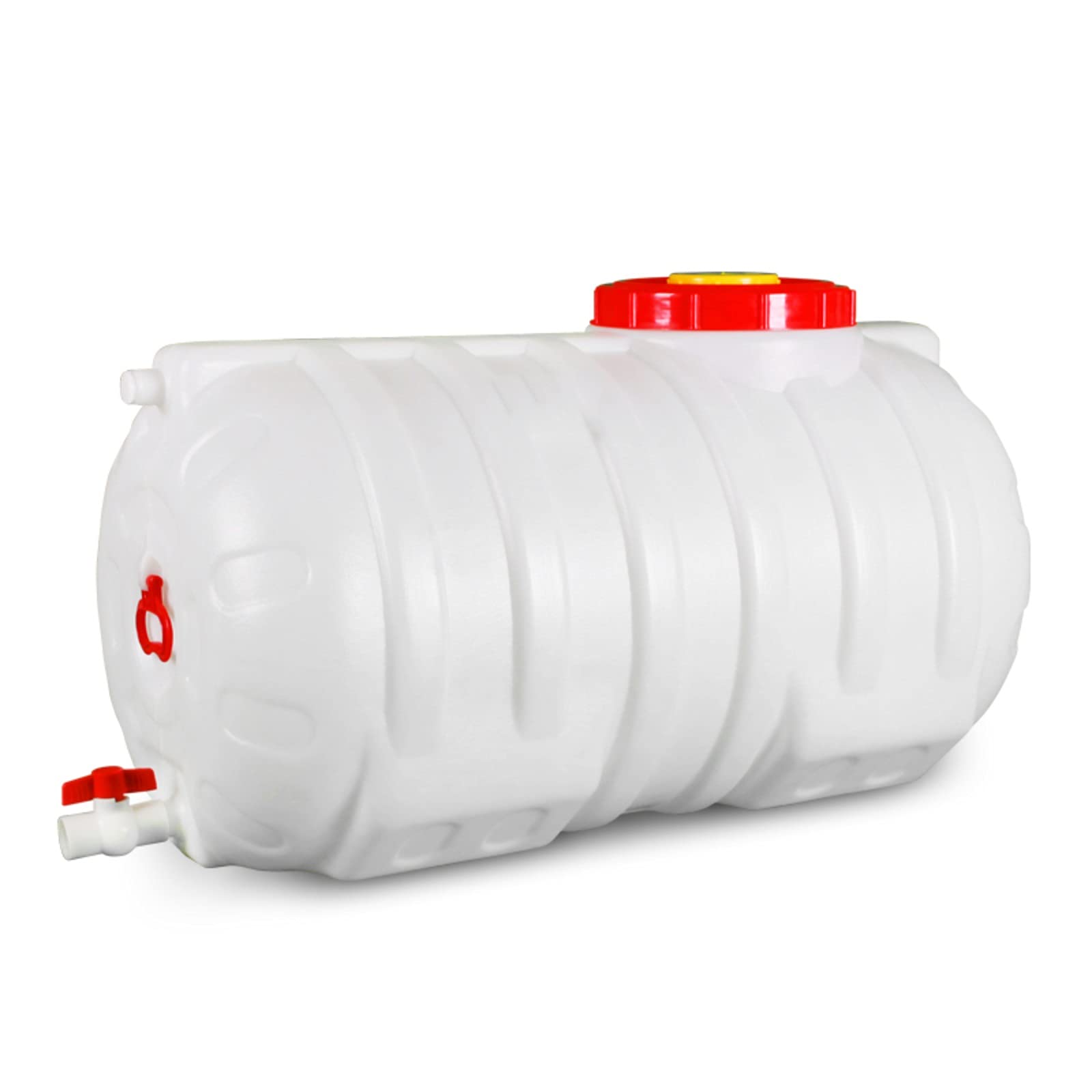 Réservoir de stockage d'eau cuve horizontale carrée avec robinet maison