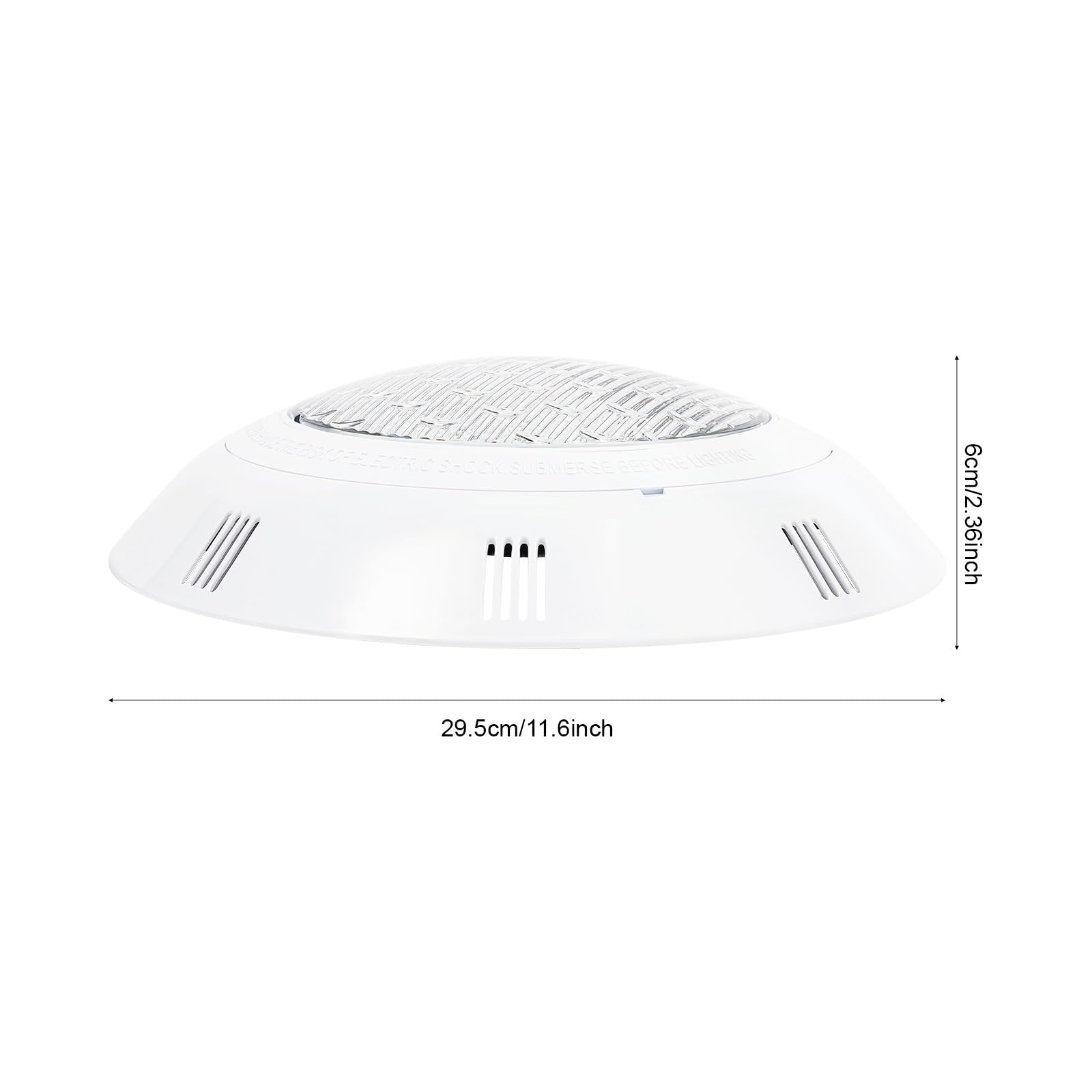 Foco LED subacuático RGB LED para piscina, con mando a distancia, ángulo de haz de 120°, IP68, resistente al agua