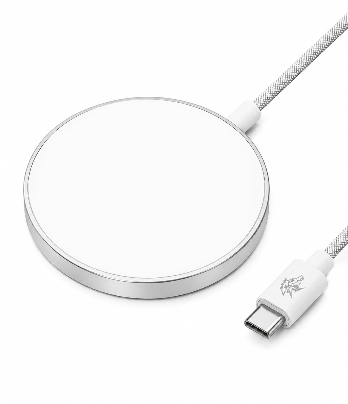 15W Magnetic Wireless Charging Pad | Compatible for iPhone 16|16 Pro|16 Plus|16Pro|15|15Pro|15 Plus|15 ProMax|14|14 Pro|14 Plus|14 Pro Max|13|13 Pro|12& All Qi Devices (White)-picture-13