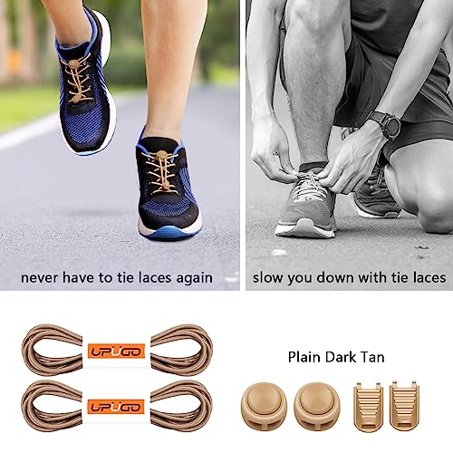 Image of UpUGo Elastic Shoe Laces, No Tie Shoe Laces Tieless for Kids, Adults, Elderly, One Size Fit All