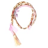 VANZACK MäDchen Haarreif Mit Lange Geflochtene Cosplay PerüCke Aus StrapazierfäHigem Stoff FüR KostüMfeiern Dekorativ Und Bequem