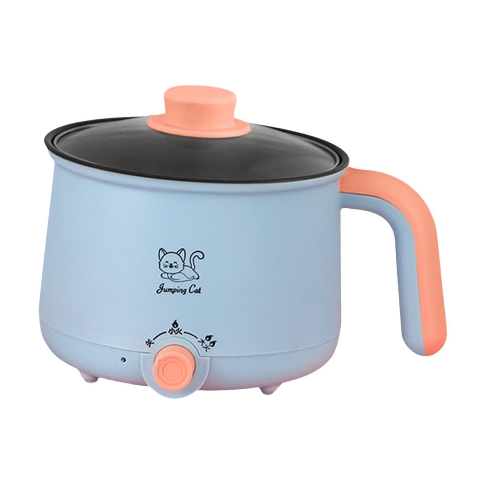 Merishopp Electric Hot Pot 1.8L Household Adjustable Noodles Pot for Soup Oatmeal Eggs Pot|Home & Garden | Cookers & Steamers|1 Electric Hot Cooker(US Plug)-image-44