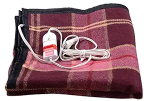 HIGA COMFORT ELECTRIC BLANKETS Wool Blend Single Blanket, Multicolour