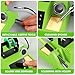 Soldering Station, 100W Digital Display Soldering Iron Station Kit with 2 Helping Hands, 356°F - 896°F, Auto Sleep, °C/°F Conversion, Solder Wire, Tips, Stand, Pump, Tweezers, Tip Cleaner, Green