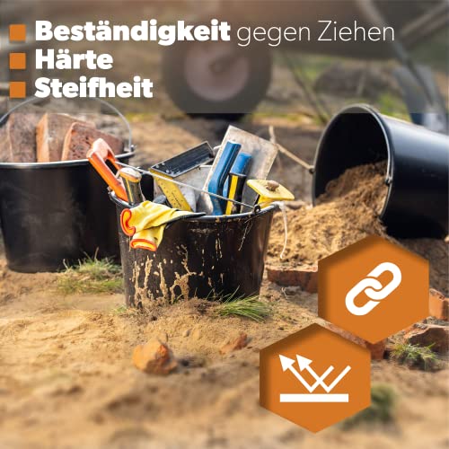 Kadax Bauheimer, 20L, secchio di mortaio in