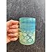 CHANGZF Handmade Iridescent Glass Coffee Mug, Glass Coffee Mug, Coffee Cups for Hot Cold Drinks, Christmas Gifts for Mom, Thick Wall Insulated Ceramic Cup for Center Tea Soup Iced Tea