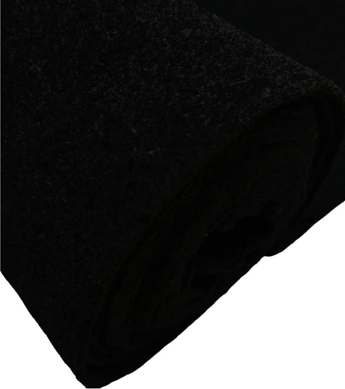 Moquette (2 m) Taglio di 200 x 160 cm in moquette nera per tappezzeria, camperizzare e altri - Kadusi