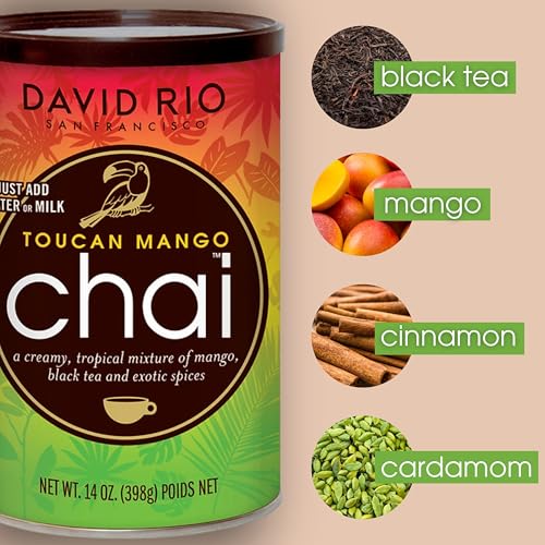 David Rio Chai Toucan Mango aus San Francisco, Pappwickeldose (1 x 398 g)