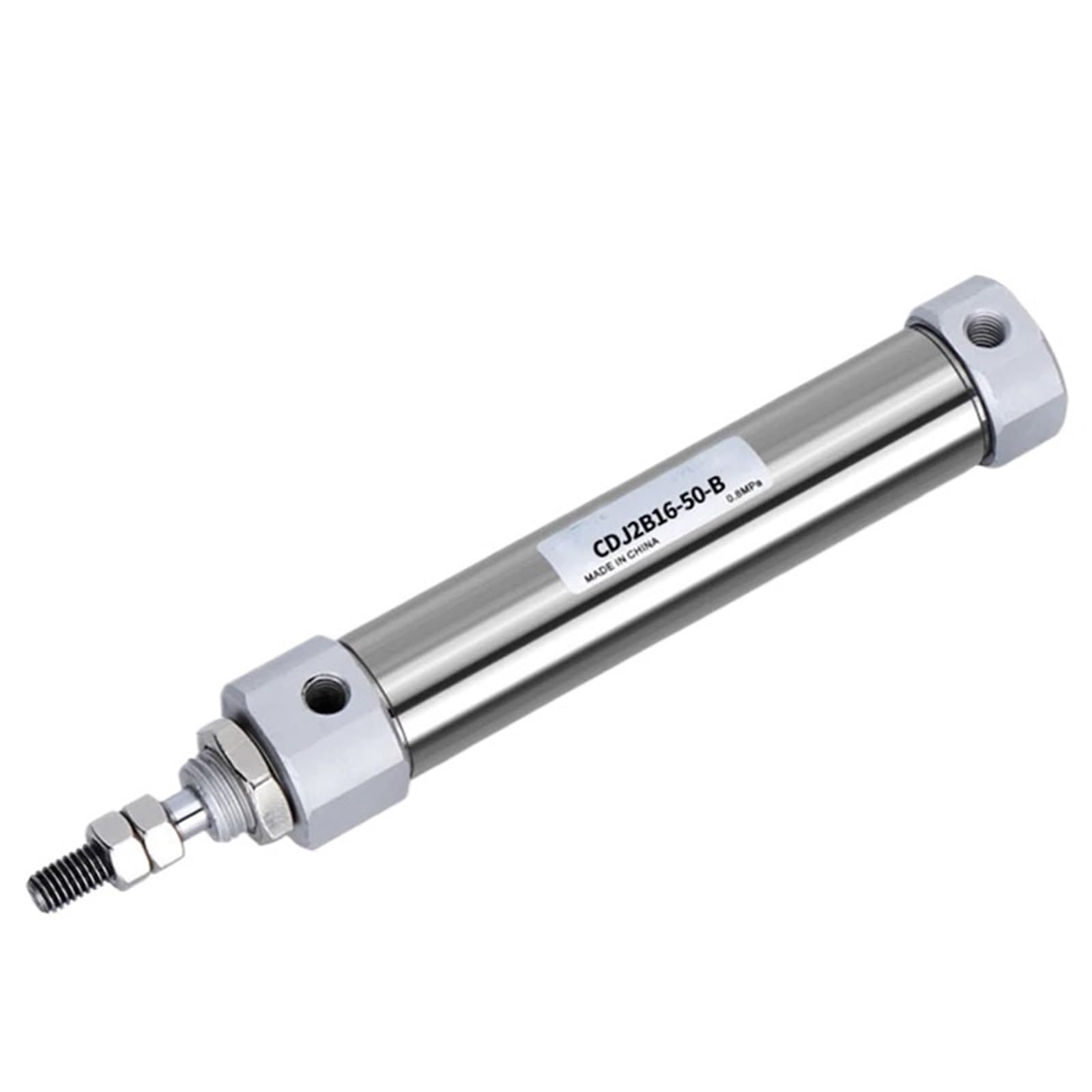 Jwseo Stroke 25Mm Pneumatic Air Cylinder Stainless Steel Cdj2b10 Type Double Acting Single Rod 10Mm 16Mm Bore 10~150Mm Stroke Cdj2b16(,Bore 10Mm)