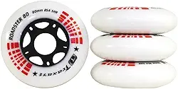Jogo de Rodas Traxart Fitness Roadster 80mm/85A - Branco