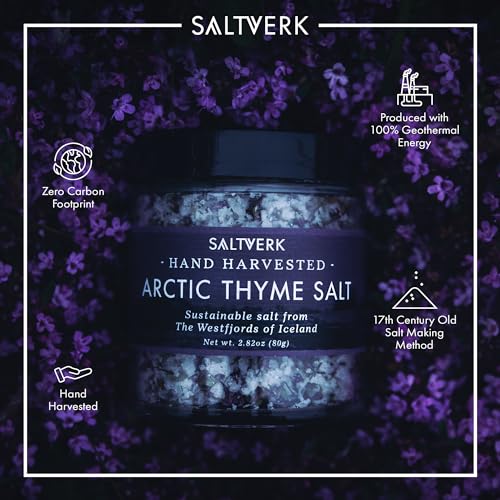 Sal marina islandesa Saltverk con tomillo ártico 170 g miniatura 3
