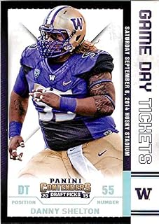 2015 Panini Contenders Draft Picks Game Day Tickets #11 Danny Shelton NM-MT Washington Huskies Football