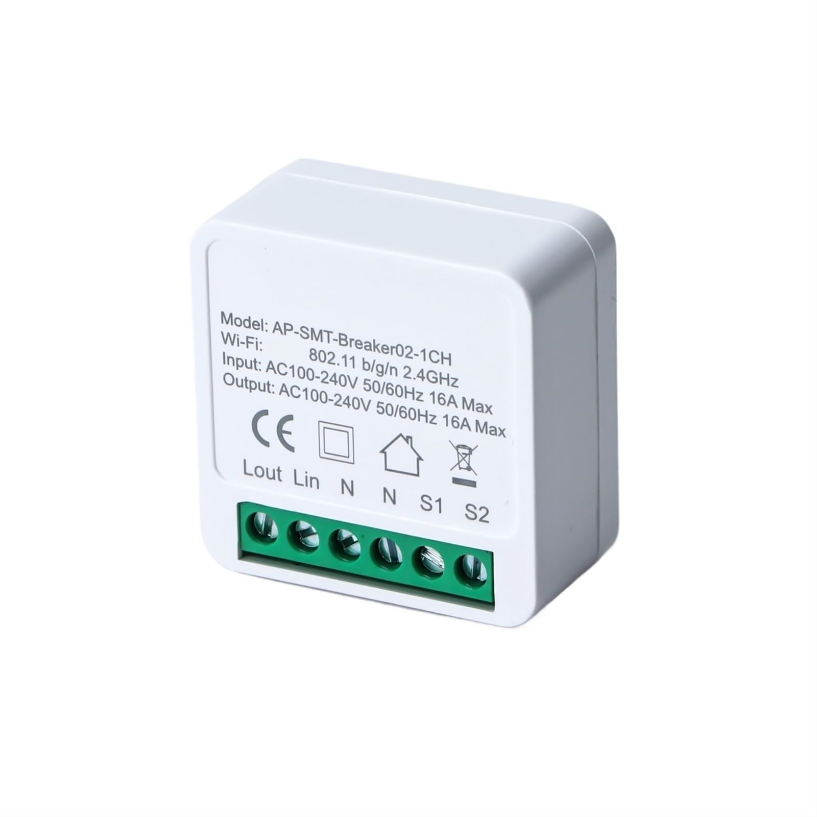 Module intelligent WiFi 16A pour piloter toute votre maison via l'application Smart Life