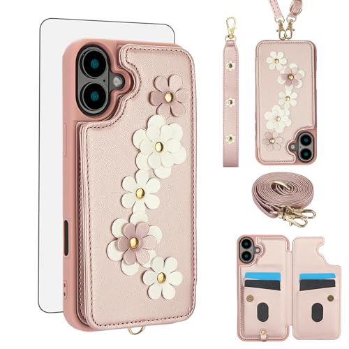 Coque IP 16 Plus Asuwish SY001HD US finitions premium couleur rose gold