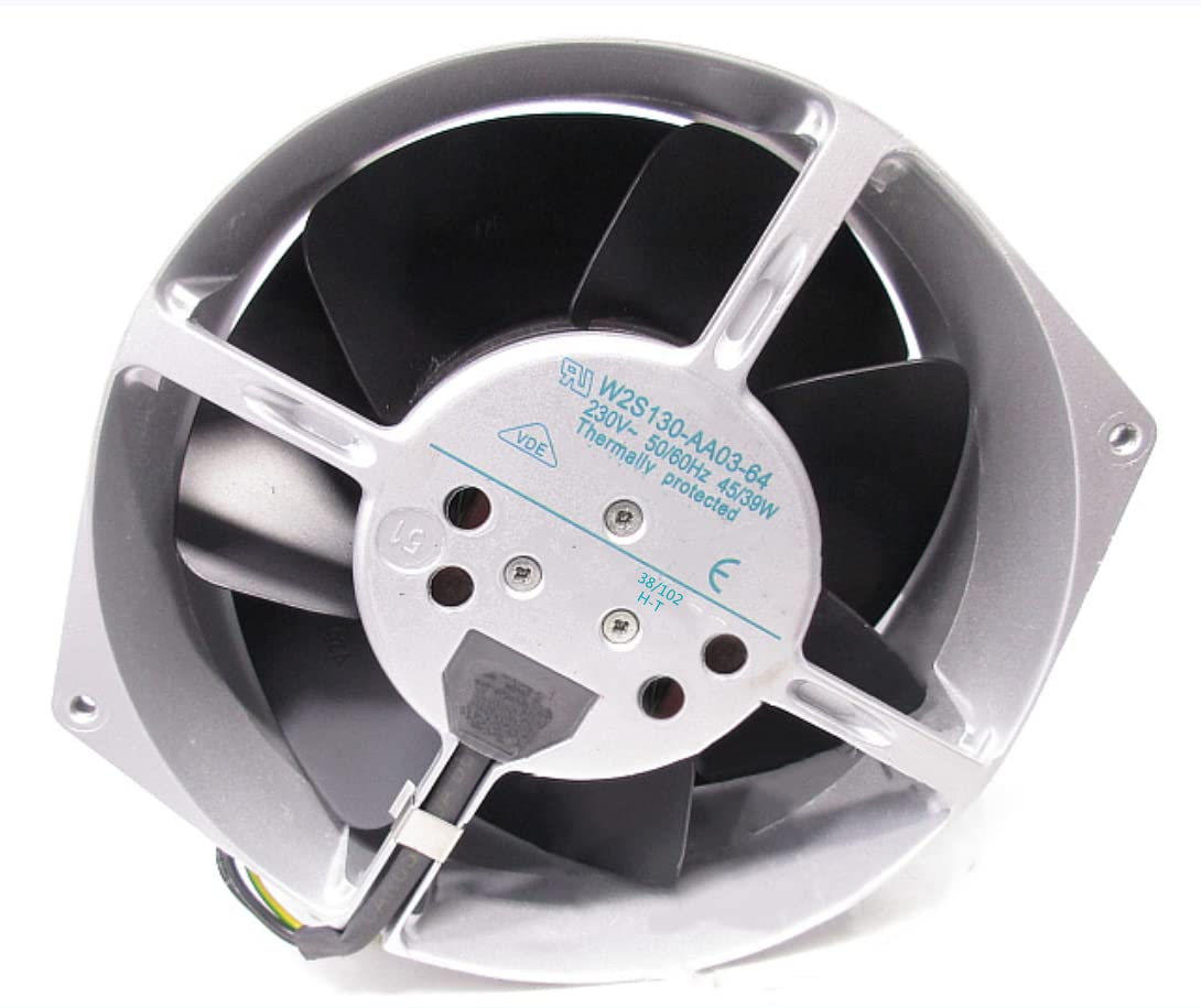 W2S130-AA03-64 230VAC 45/39W 50/60Hz 172x150x55mm 0.31/0.25A 2800/3250RPM Cooling Fan