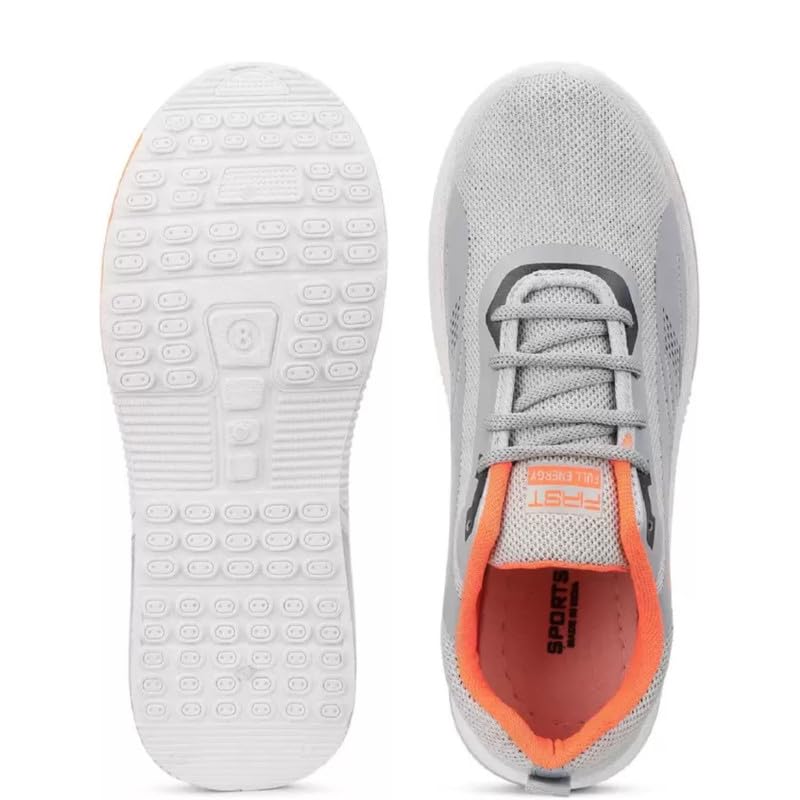 Image of HOTSTYLE Fast Trendy Trainer Execellent Running Gear Lace-Ups Sporty Loafers for Men (White)