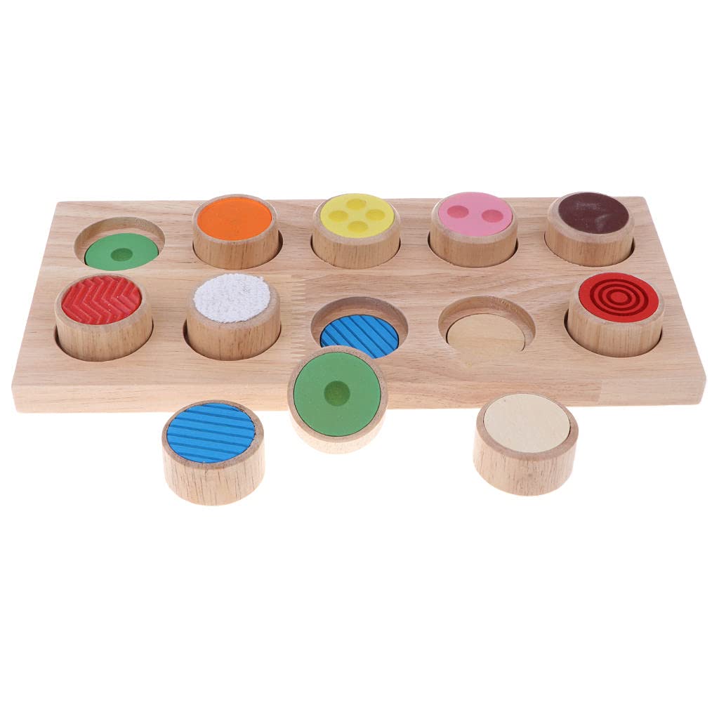 Menolana and Match Board Sensory Aid Children Learning Toy 10pcs/Set