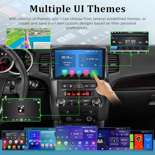 [2 + 64 G] Rádio de carro para Kia Sorento 2009-2012 com carplay sem fio e Android Auto - tela sensí