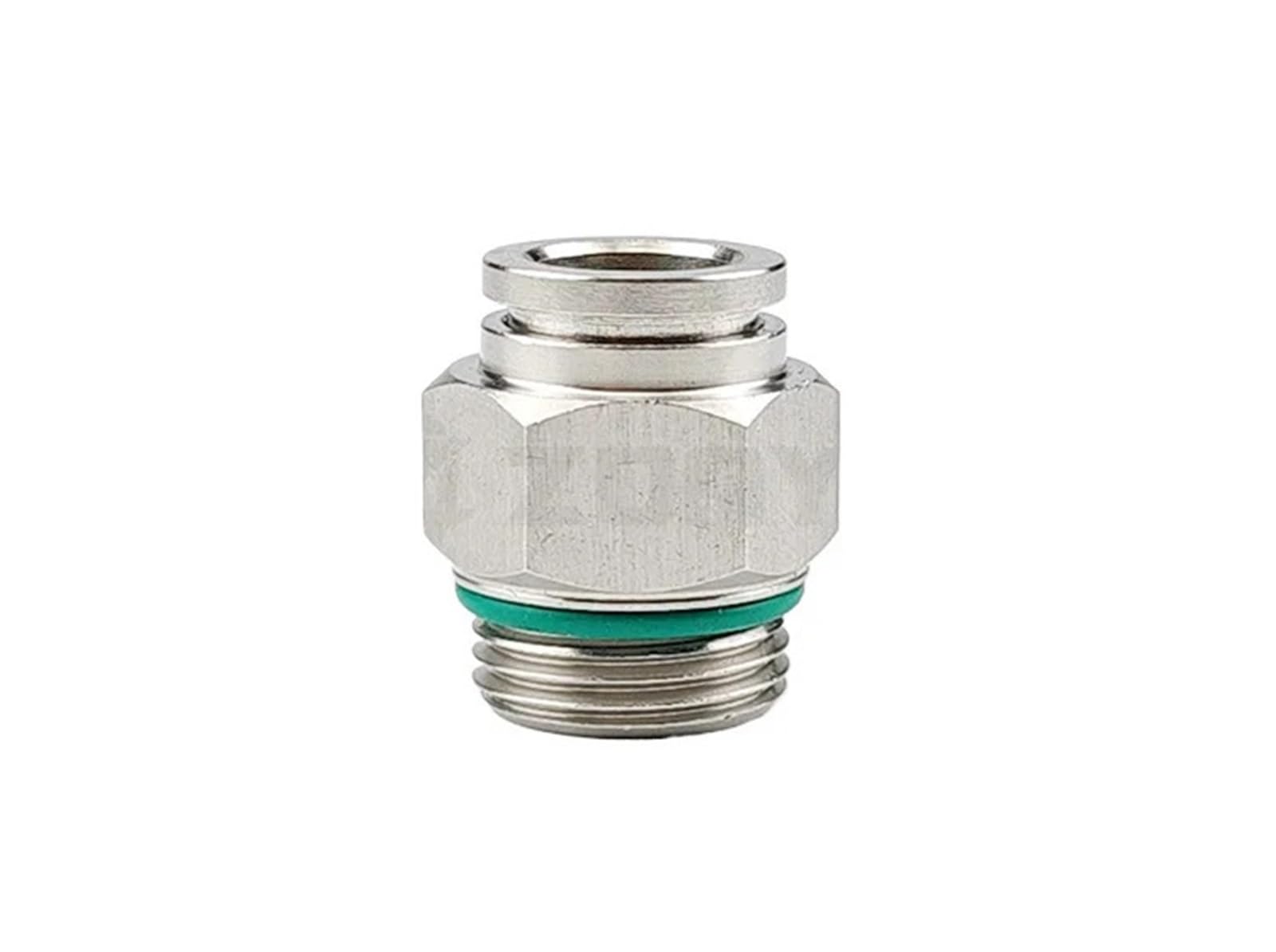 Unión neumática de acero inoxidable 304 contra la corrosión en mangueras de 10mm