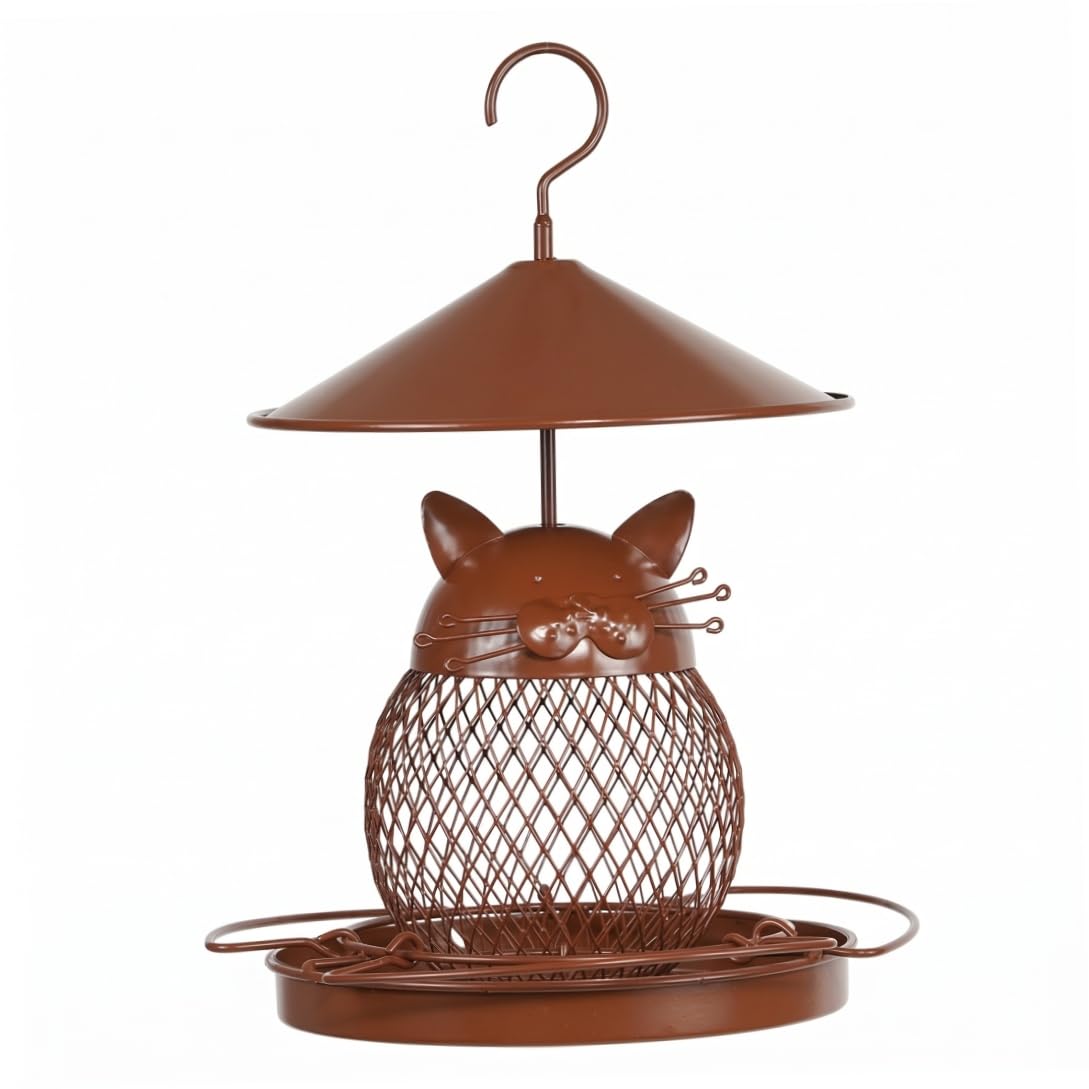 Mangeoire à oiseaux mignonne pour observation au jardin extérieur