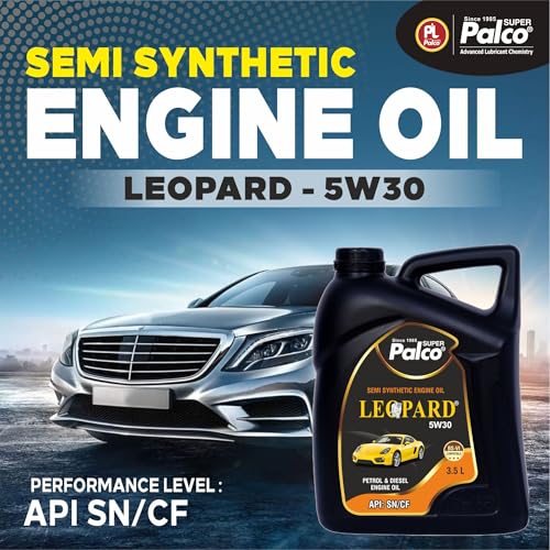 Image of PALCO LEOPARD 5W30 Engine Oil for Car 3.5 Ltr (Pack-3) | Engine Oil for Petrol & Diesel Cars