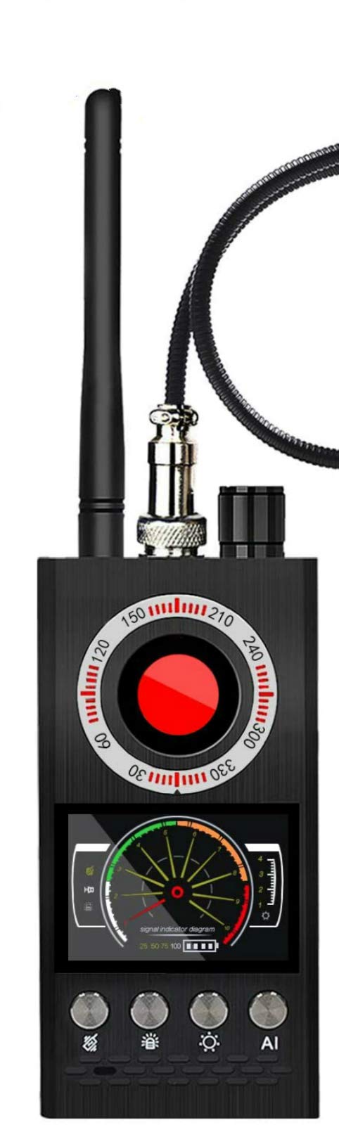 Anti Spy Detector, Bug Detector, UNEEI Upgrade AI Detector RF Detectors, Hidden Camera Detectors, Ca
