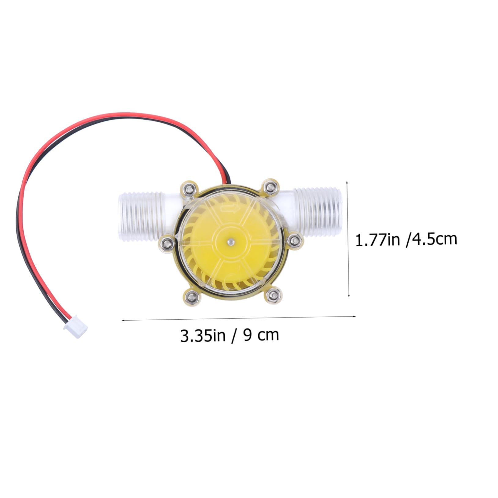 TOYANDONA 2piezas -Hydro Generator De Alta Eficiencia para Energía Eléctrica Partir De Flujo De Agua Turbina Hidráulica para Cargadores y Dispositivos Eléctricos