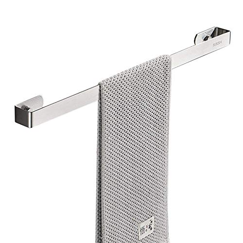 Porte-serviettes de bain en inox de 60cm parfait pour organiser la cuisine et la salle d'eau