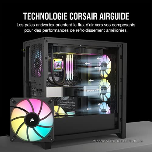 Corsair CO 9050156 WW système de refroidissement d'ordinateur Boitier PC Ventilateur 14 cm 2 pièce Neuf - vue 9