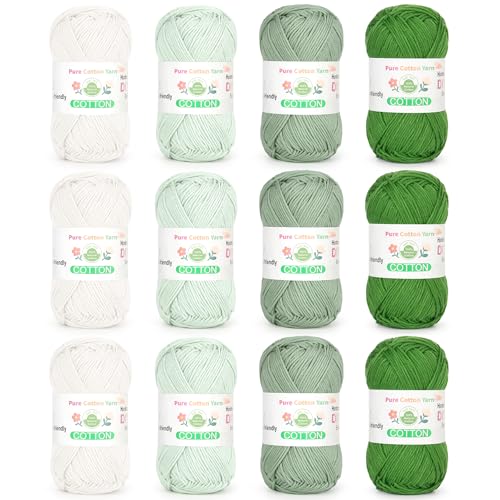 Image of Katech 1OO% Cotton Yarn for Crocheting & Knitting-Baby Cotton Yarn (G)