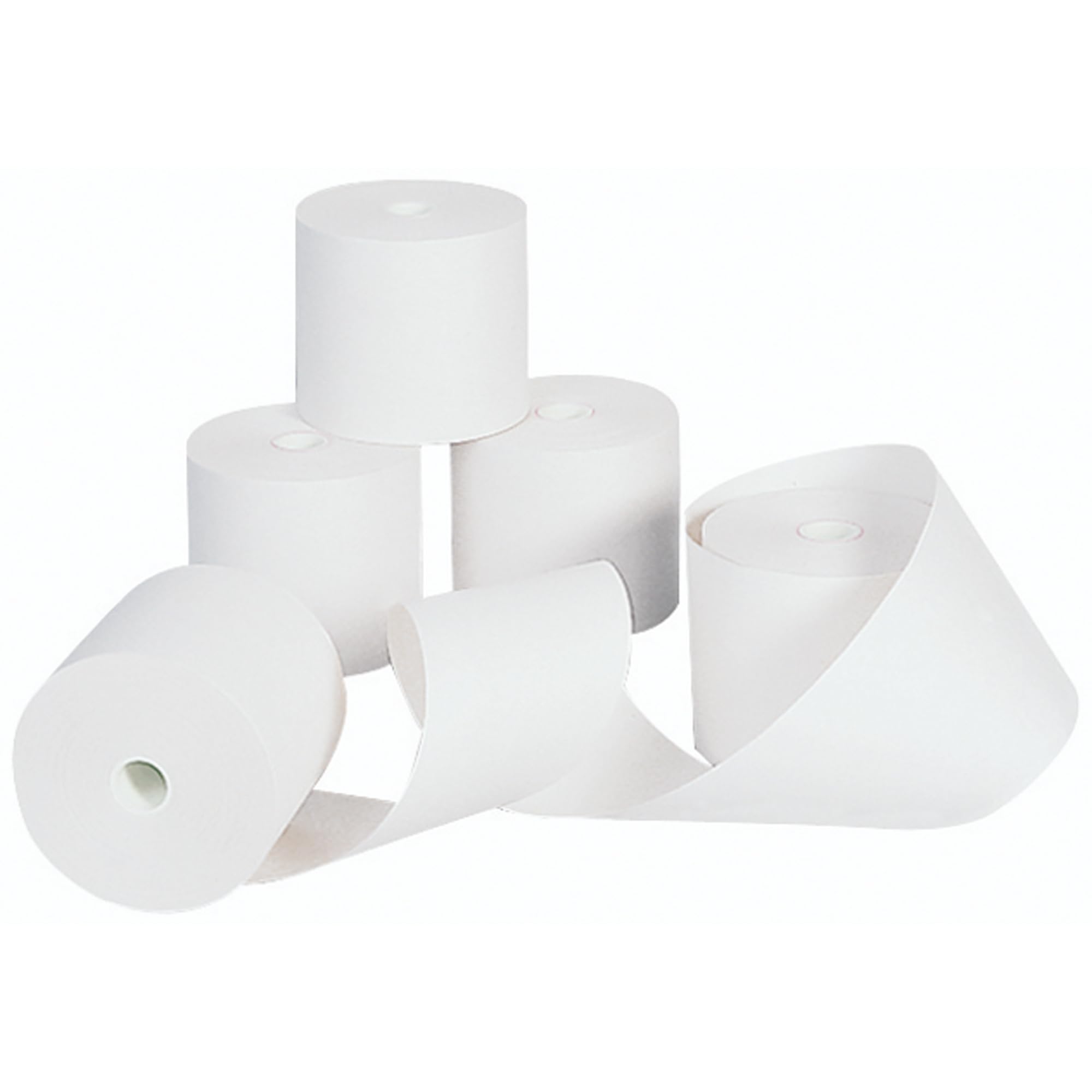 Soennecken rolki kasowe 57 mm 25 m 12 mm podwójna biel 64 mm O 5 szt. opakowanie (4002)