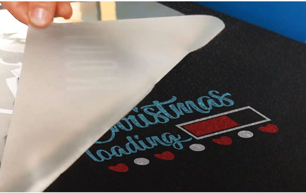 DTF Glitter Film Rolls Cold Peel Direct to Film Transfer Glitter Film Roll for T-Shirt Textile US Stock (13in x 164ft)