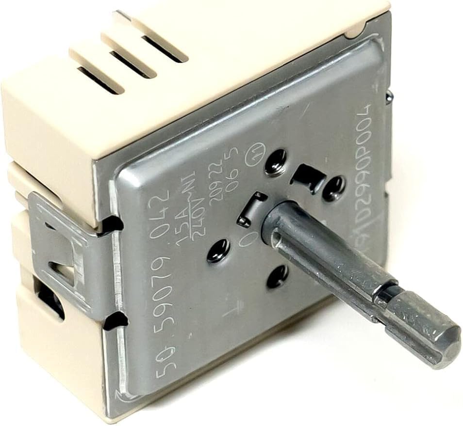74011489 Range Burner Infinite Control Switch for Whirlpool Jenn Air Maytag Replacement numbers AP6011253 1189034 7450P056-60 WP74011489 PS11744449 74011489CM
